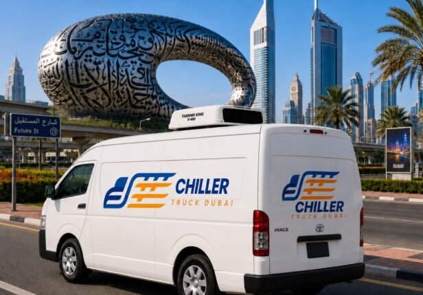 1 ton chiller van for rent in dubai